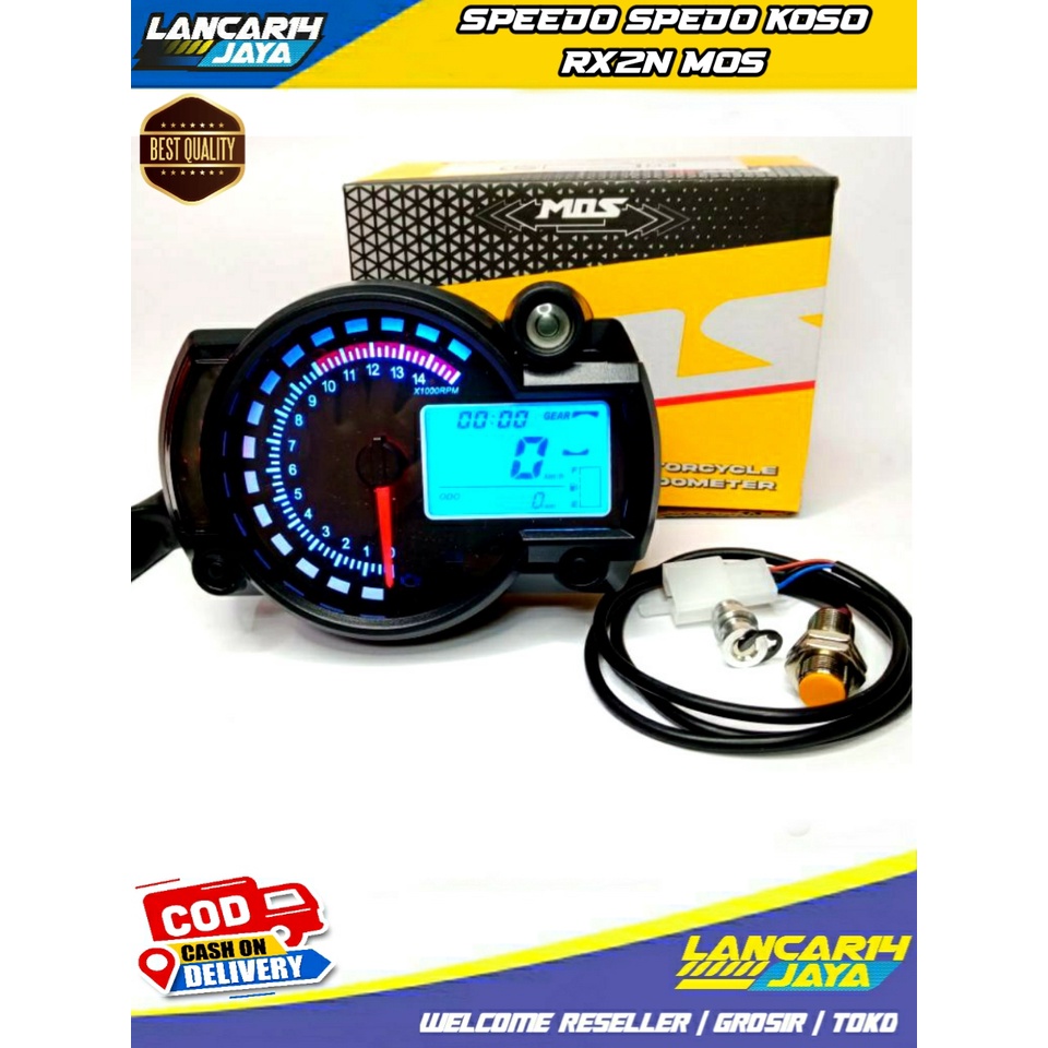 Jual SPEDO SPIDO SPEEDOMETER DIGITAL SPEEDOMETER KOSO RX2N MOS SPM 002