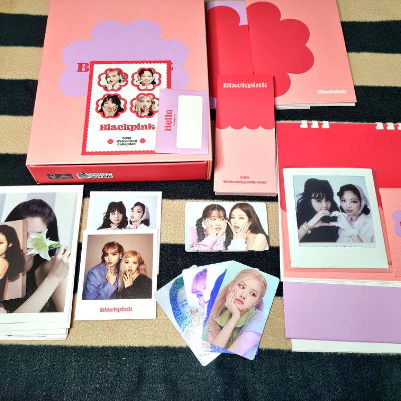 Jual Sharing Blackpink Welcoming Collection Diary Desk