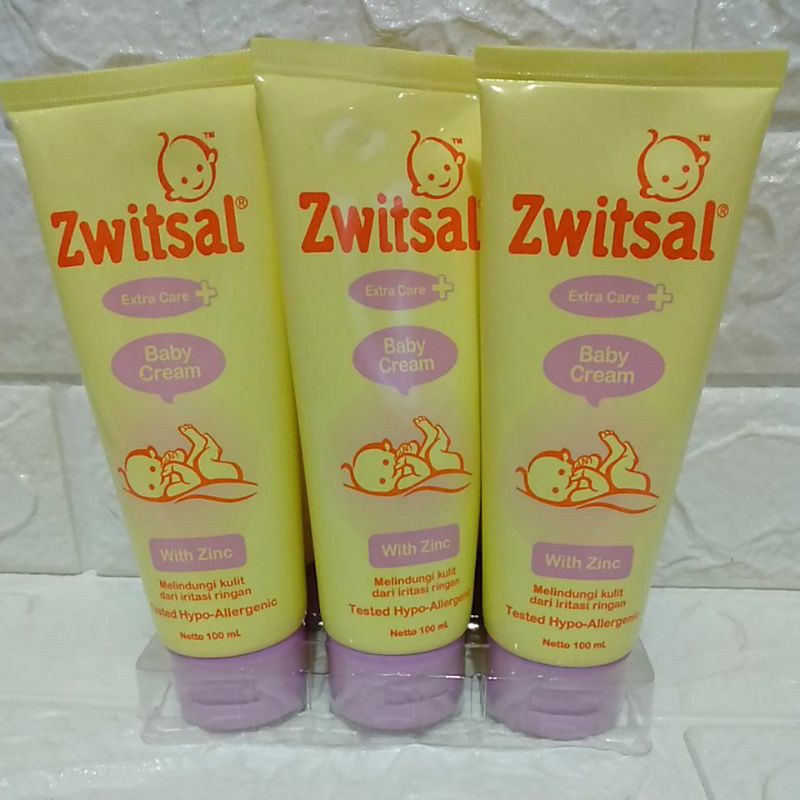 Jual Zwitsal Baby Cream With Zinc 100 Ml Shopee Indonesia