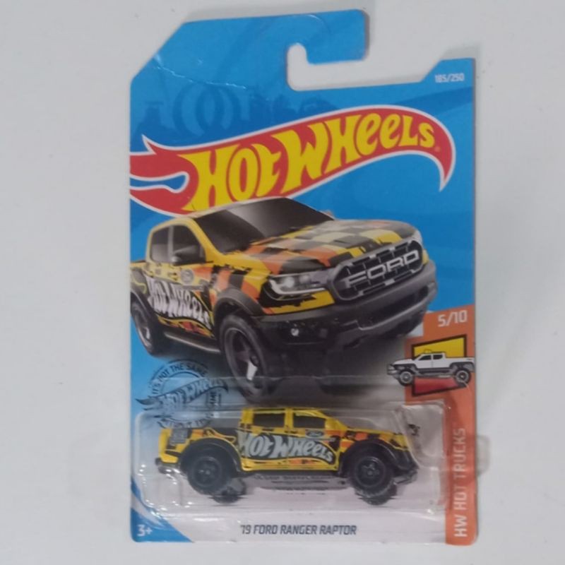 Jual Hot Wheels 19 Ford Ranger Raptor Kuning Hotwheels Trucks Miniature Mobil Shopee Indonesia