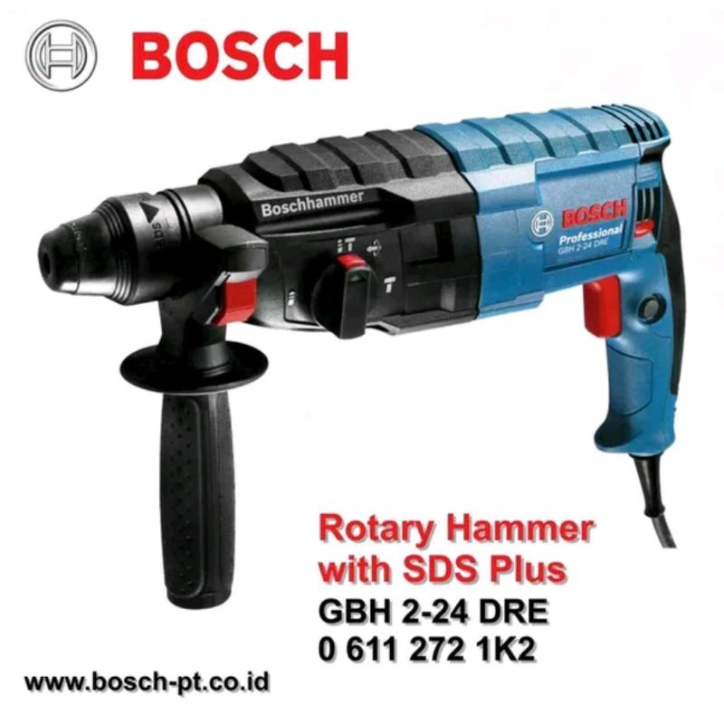 Jual Mesin Bor Beton Bosch Gbh Dre Sds Plus Rotary Hammer Shopee