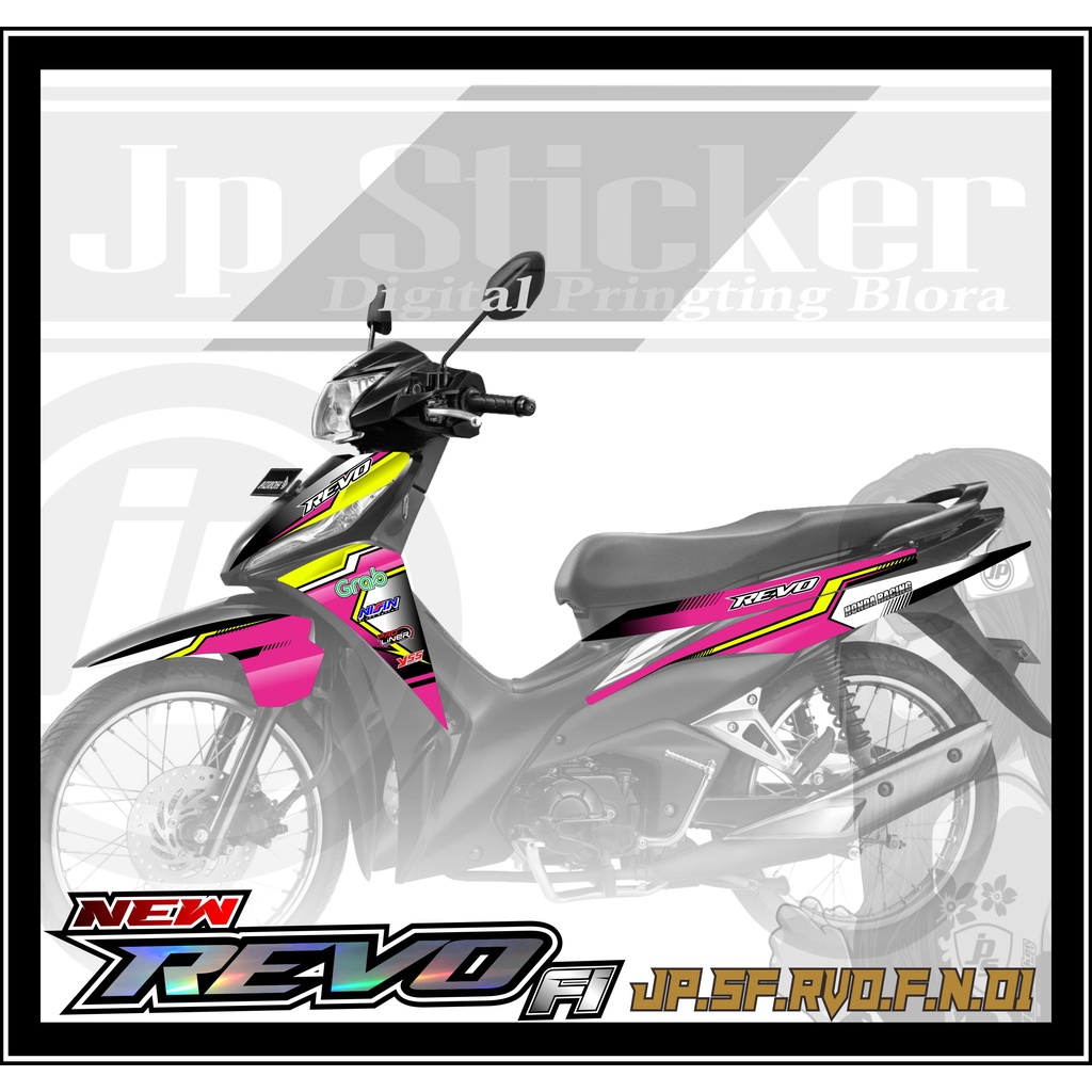 Jual Sticker Striping List Variasi Revo Fi New Stiker Revo Fit