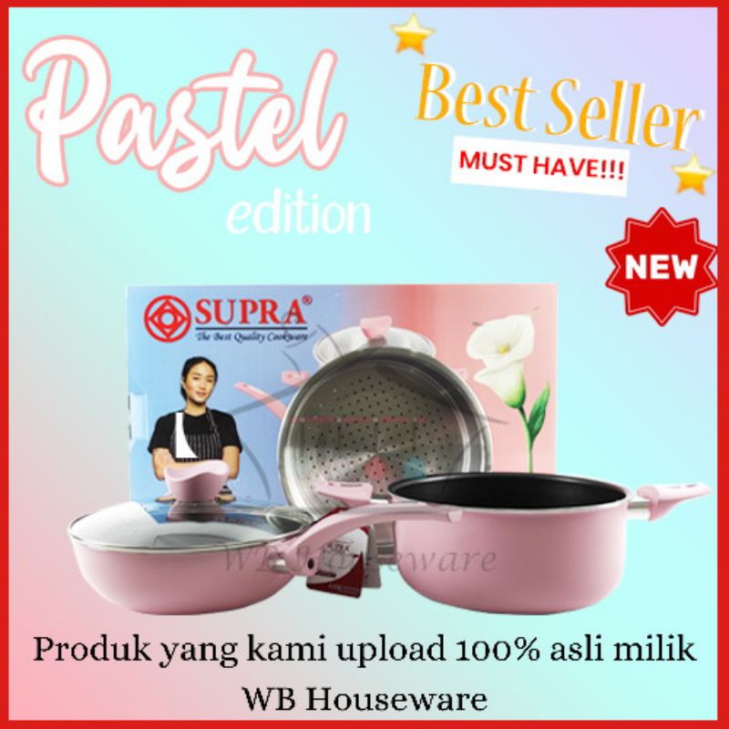 Jual Panci Set Renatta Dahlia Lily Pastel Series Panci Anti Lengket