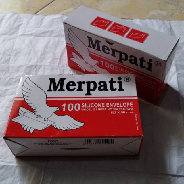 Jual AMPLOP PUTIH MERPATI NO 104 152x90mm Shopee Indonesia