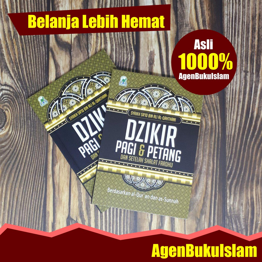 Jual Buku Saku Dzikir Pagi Dan Petang Darul Haq 100 ORIGINAL