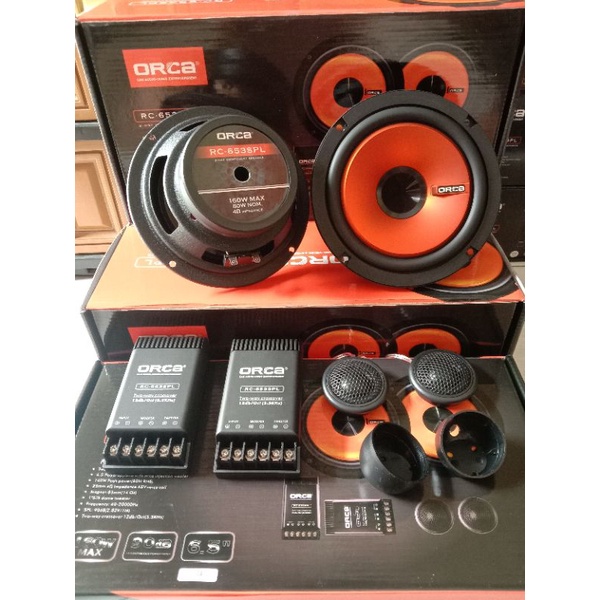 Jual Speaker Split Orca RC 653SPL 2way 6 5 Shopee Indonesia