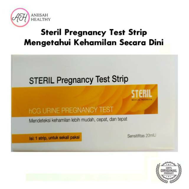 Jual Tes Kehamilan Steril Steril Strip Tes Hamil Testpack