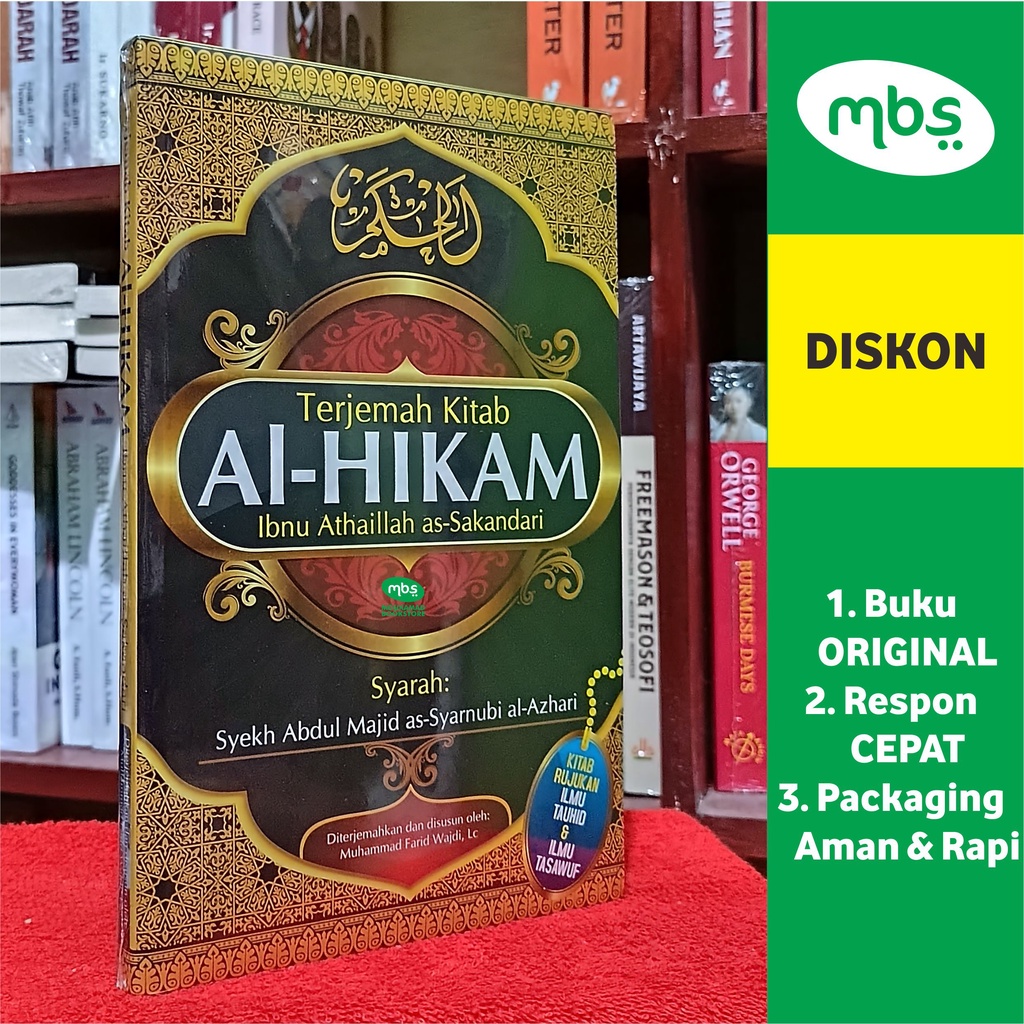 Jual Buku Terjemah Kitab Al Hikam Ibnu Athaillah As Sakandari Shopee