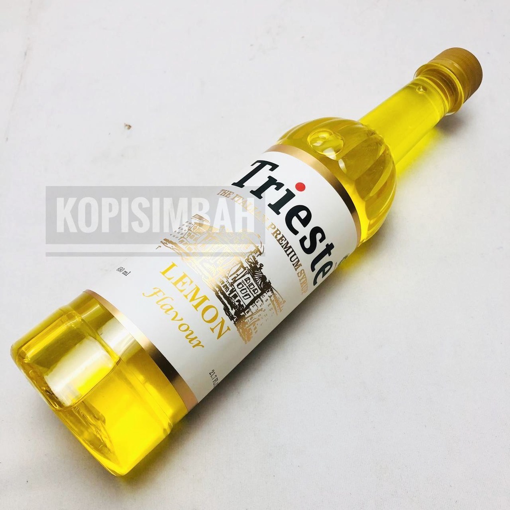 Jual Syrup TRIESTE All Varian 650 Ml Italian Premium Flavoured Sirup