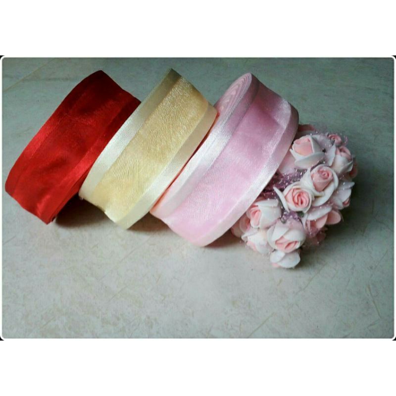 Jual Yard Pita Organdi List Satin Shopee Indonesia