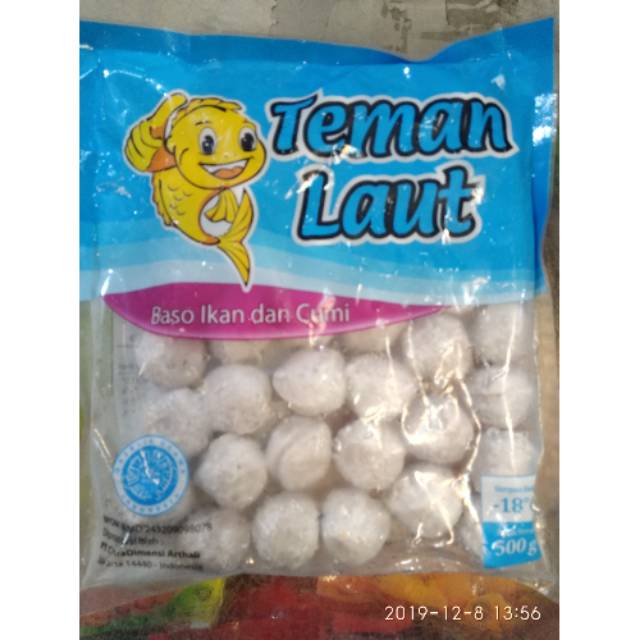 Jual Teman Laut Baso Ikan Dan Cumi 500gr Shopee Indonesia