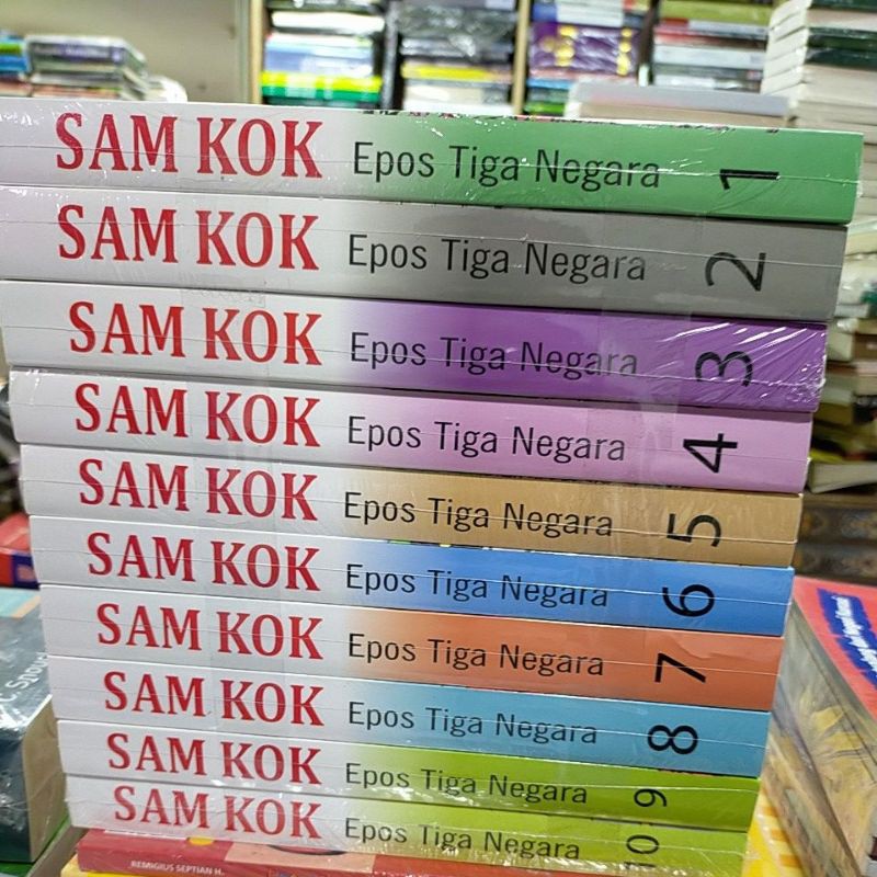 Jual SAMKOK EPOS TIGA Negara 1 Set 10 Buku Shopee Indonesia