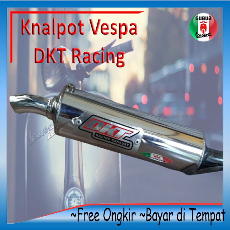 Jual Knalpot Vespa Racing Drc Buang Kanan Panjang Knalpot Racing Vespa