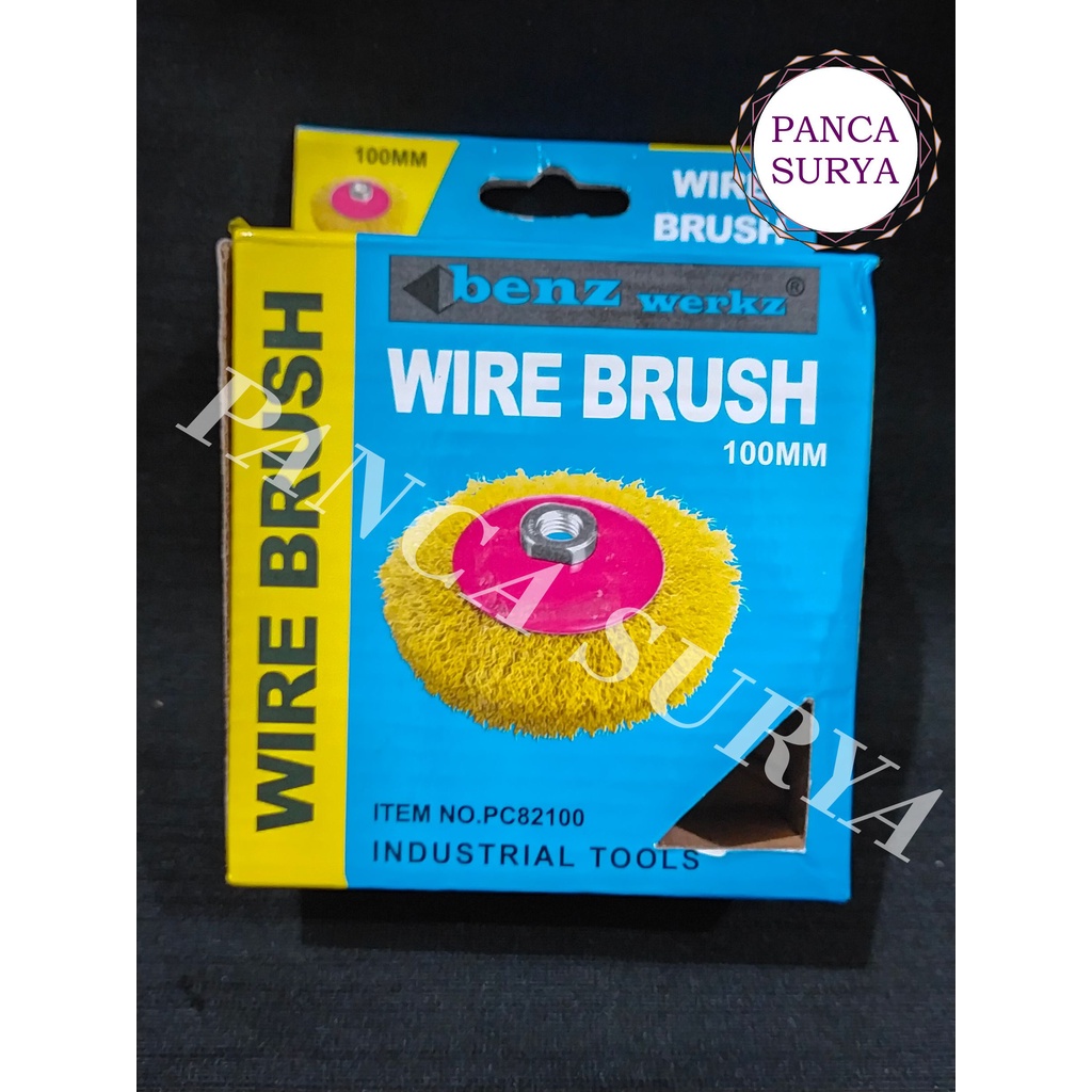 Jual Sikat Kawat Piring Inch Wire Brush Inch Benz Shopee Indonesia