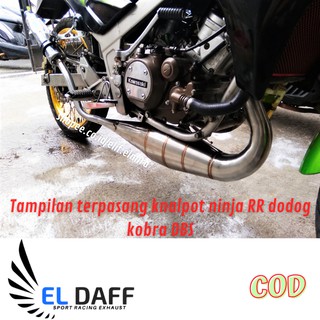 Jual Knalpot DBS Ninja R RR SS Thailand Full Stainless Type Cobra Kobra