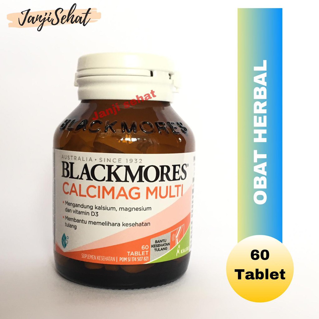 Jual Blackmores Calcimag Multi 60 Tablet Kalbe Shopee Indonesia