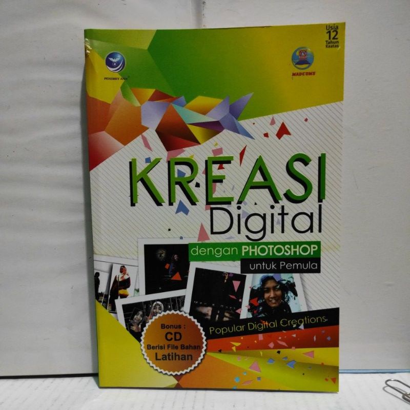 Jual Buku Kreasi Digital Dengan Photoshop Untuk Pemula Populer Digital