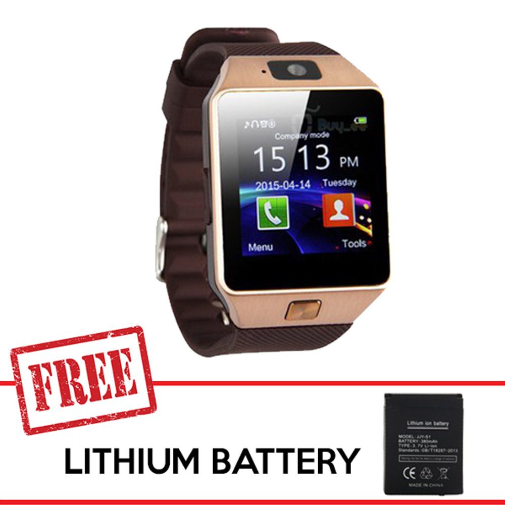 Jual Cognos Smart Watch Dz Free Battery Smartwatch Jam Tangan Gold