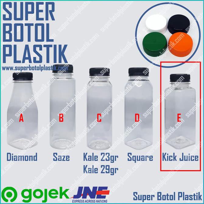 Jual Jne Botol Kick Juice Jus Kopi Susu Ml Ml Plastik Pet Kale