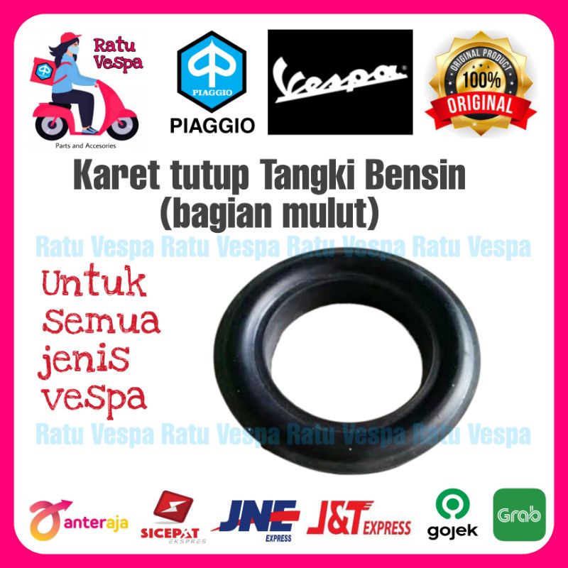 Jual Karet Tutup Tangki Bensin Vespa Bahan Tebal Dan Bagus Anti Rembes