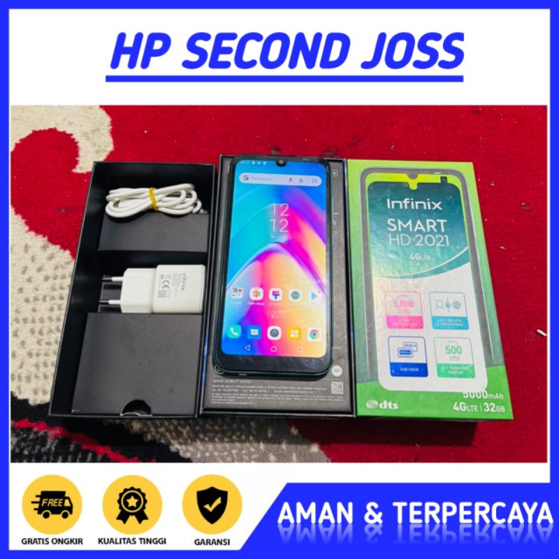 Jual Infinix Smart HD 2021 Ram 2 32 Gb Second Bergaransi Shopee Indonesia