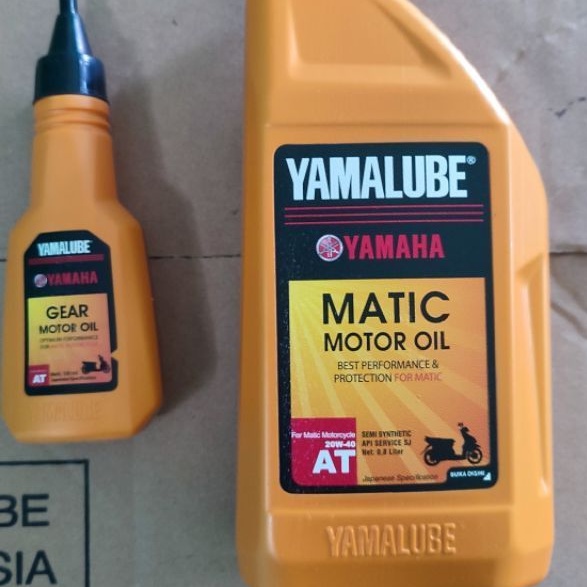 Jual OLI YAMALUBE MATIC 800ml GEAR 100ml Oli Yamalube Matic 800 ML