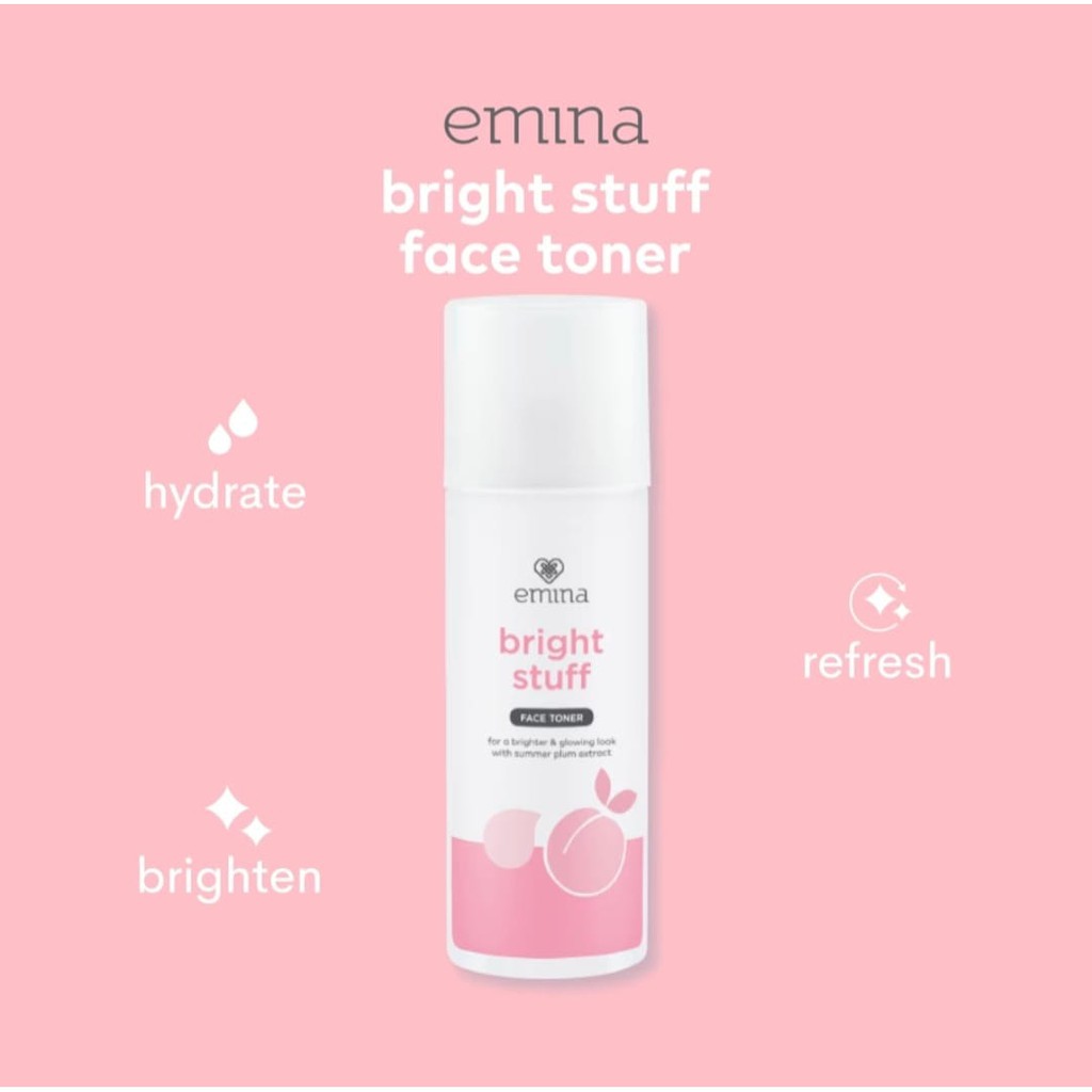 Jual Emina The Bright Stuff Face Toner Ml Shopee Indonesia