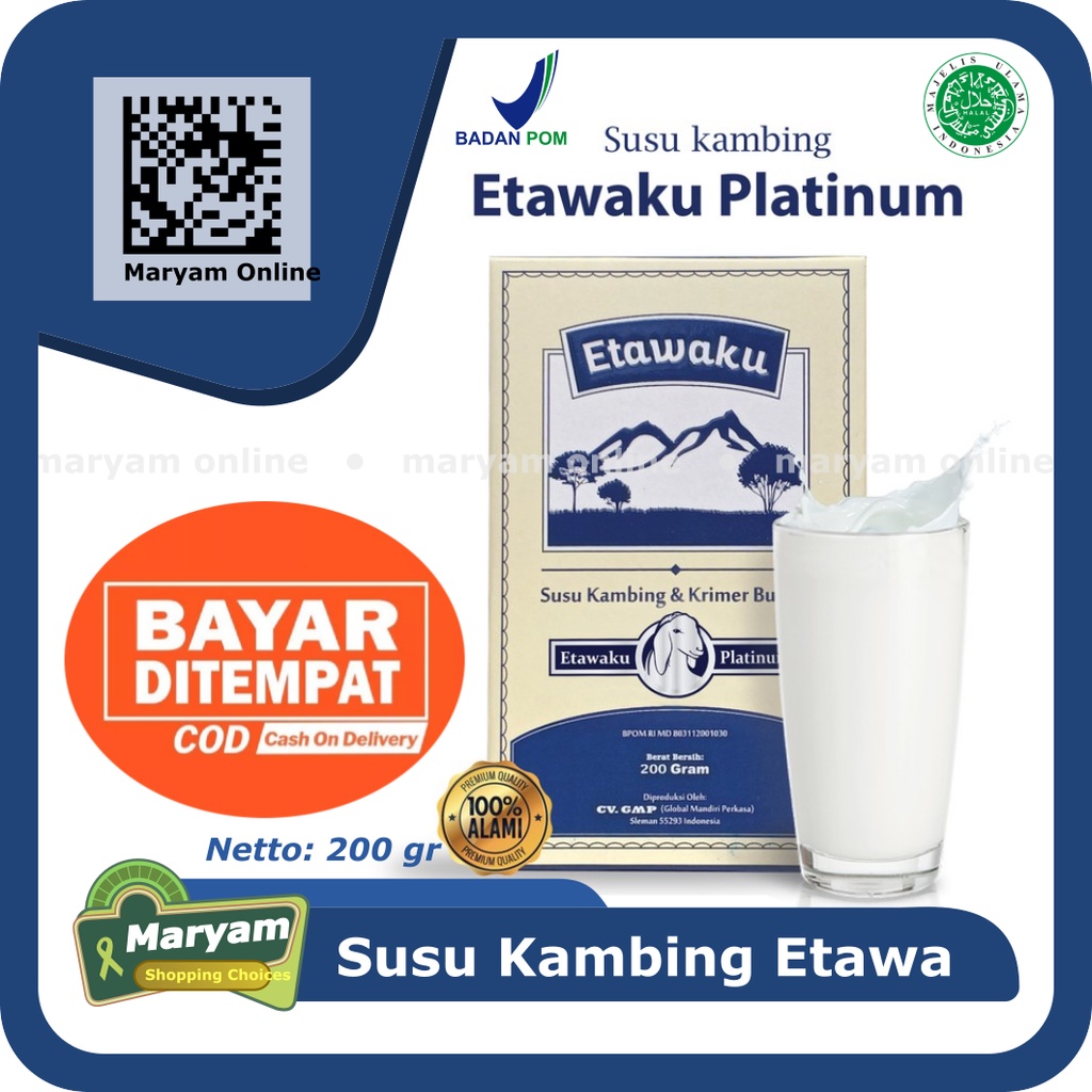 Jual Susu Kambing Etawaku Platinum Original Shopee Indonesia