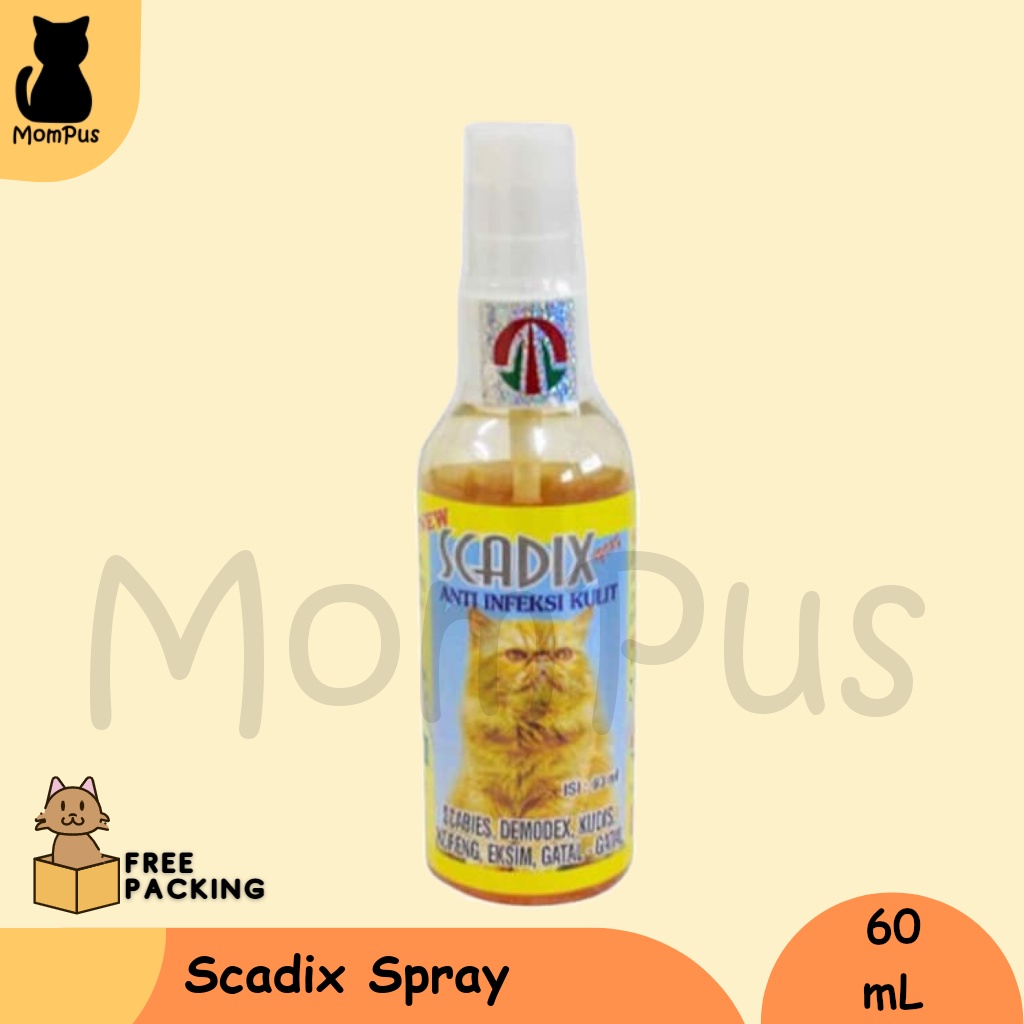 Jual Scadix Obat Scabies Infeksi Kulit KUCING 60mL Shopee Indonesia