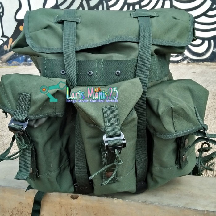 Jual Tas Ransel Korea Jatah TNI Tas Punggung Army Shopee Indonesia