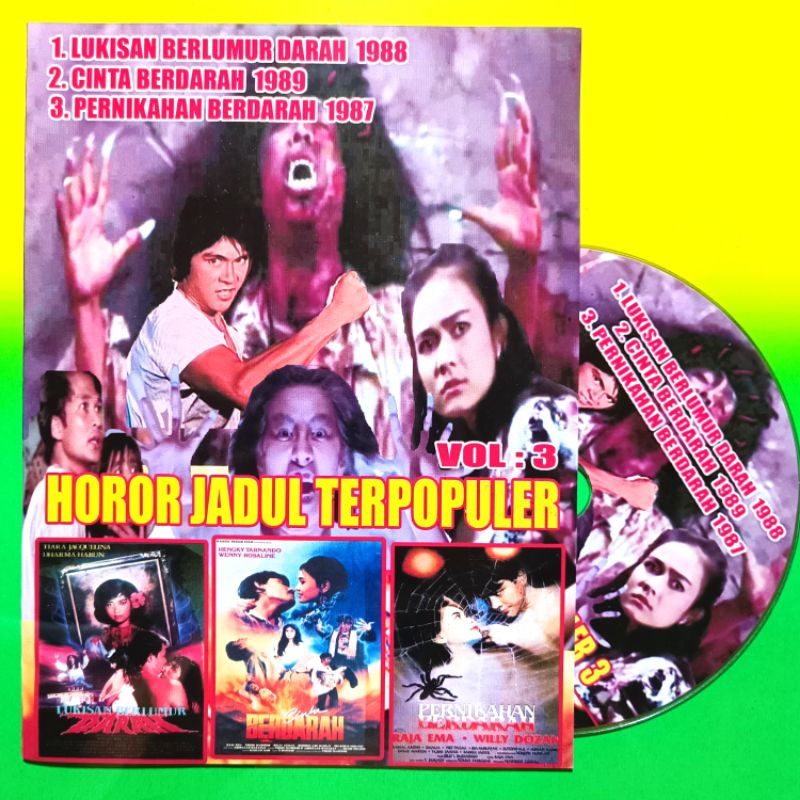 Jual Kaset Film Indonesia Jadul Koleksi Horor Volume Pilihan