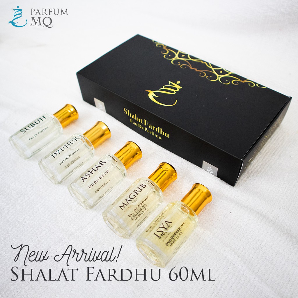 Jual Baru MQ Parfum Edisi Sholat Fardhu Non Alkohol Original Asli