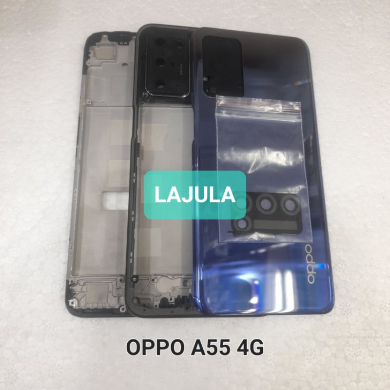 Jual Kesing Housing Casing Full Set Oppo A55 4G Frame Bezel