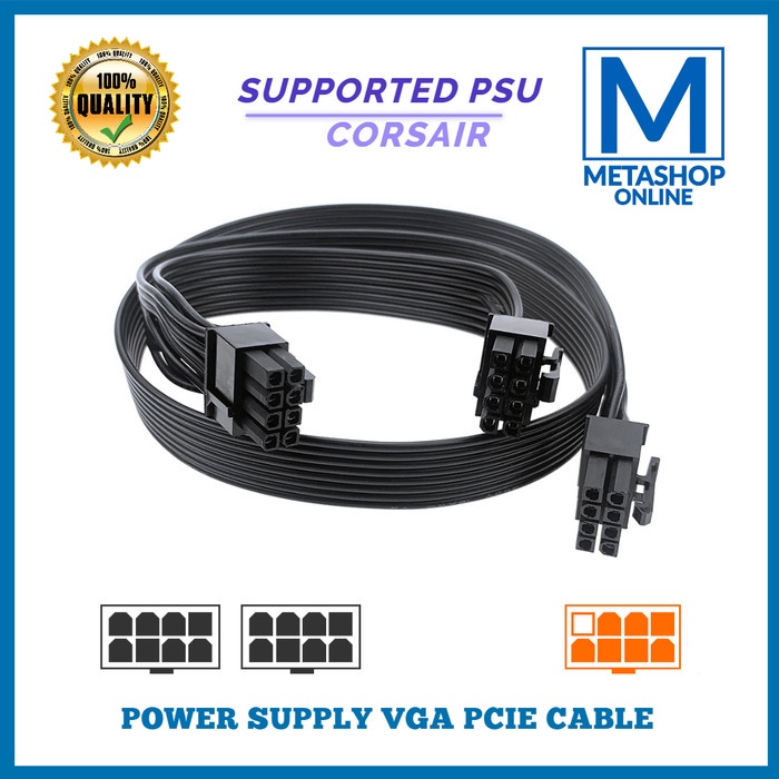 Jual Kabel Modular Vga Pcie Pci Express Power Supply Psu Corsair Cable