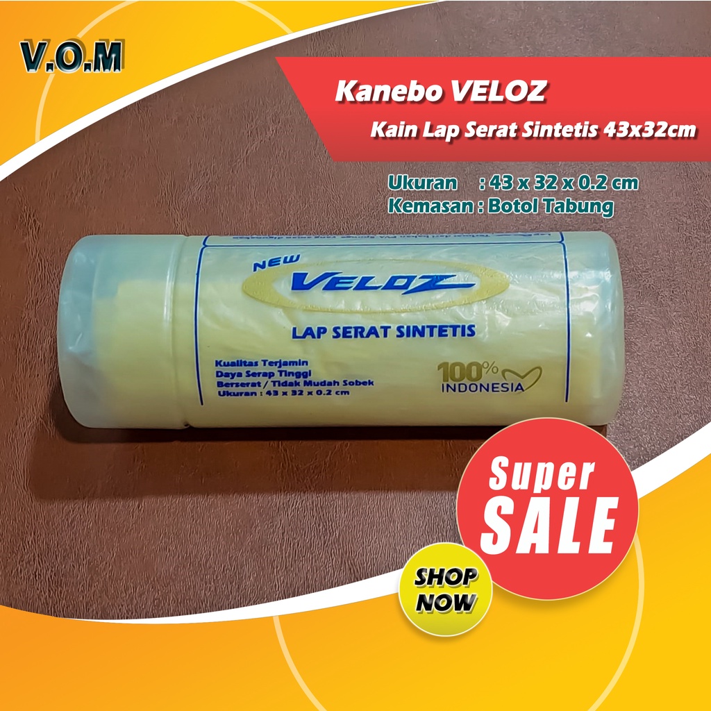 Jual Kanebo Veloz Kain Lap Serat Sintetis X Cm Tebal Daya Serap