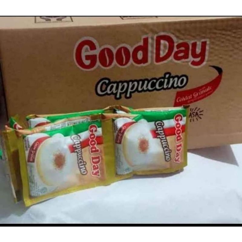 Jual Kopi Good Day Cappucino Renceng Isi Sachet Shopee Indonesia