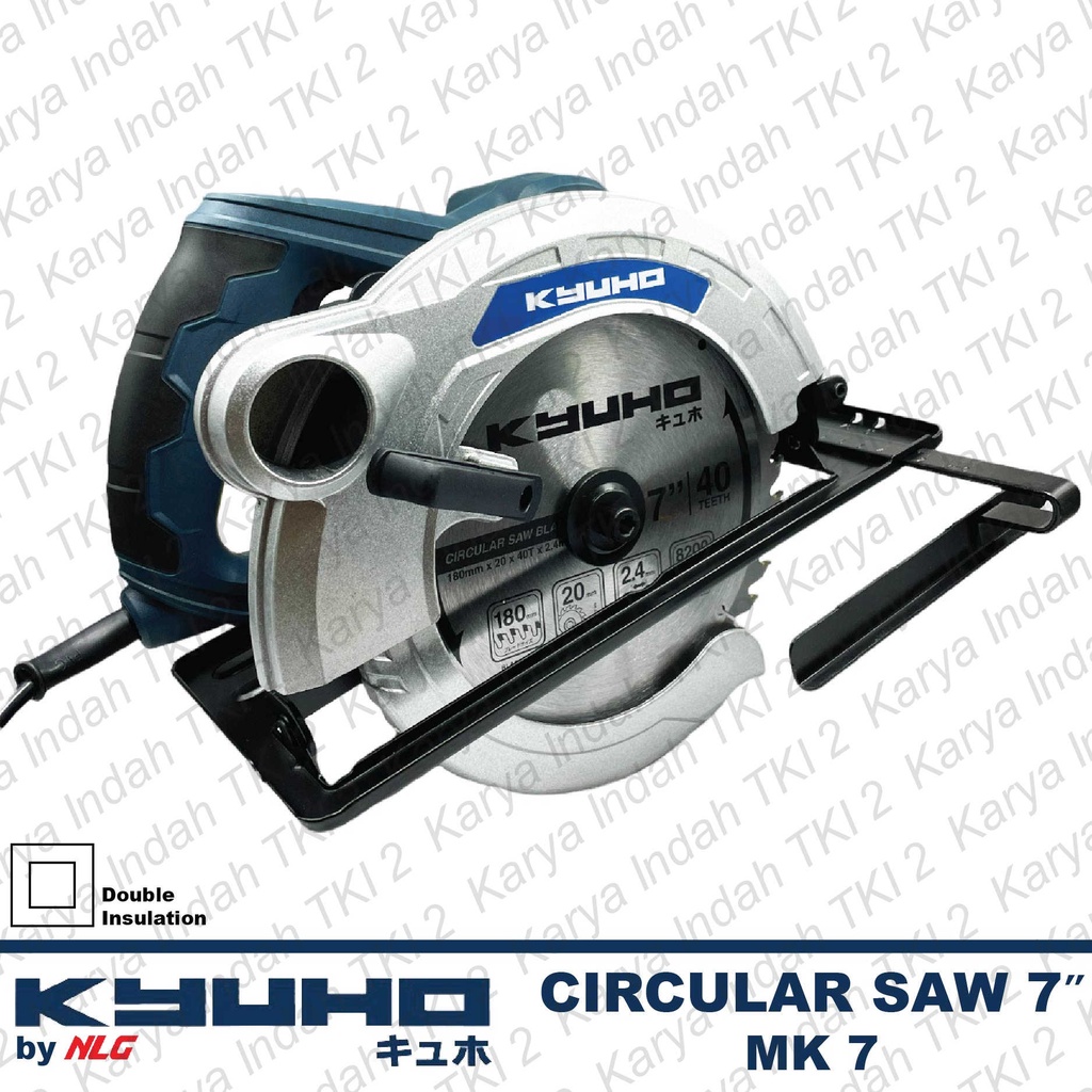 Jual Circular Saw Kyuho Mk Mesin Gergaji Circle Listrik Kayu Mk