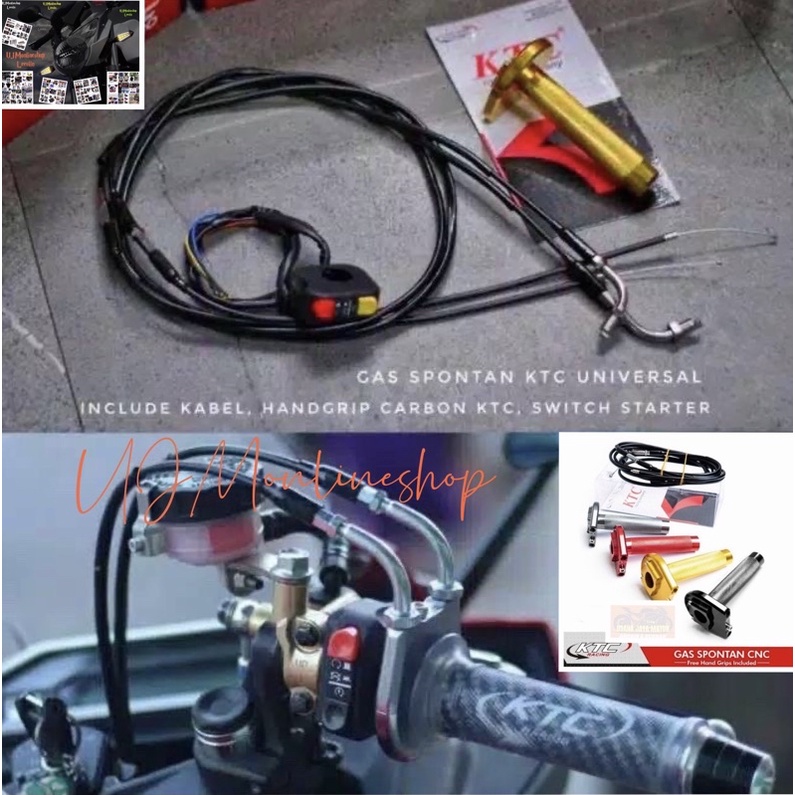 Jual Gas Spontan Ktc Kabel Gaspontan Ktc Original Universal Semua