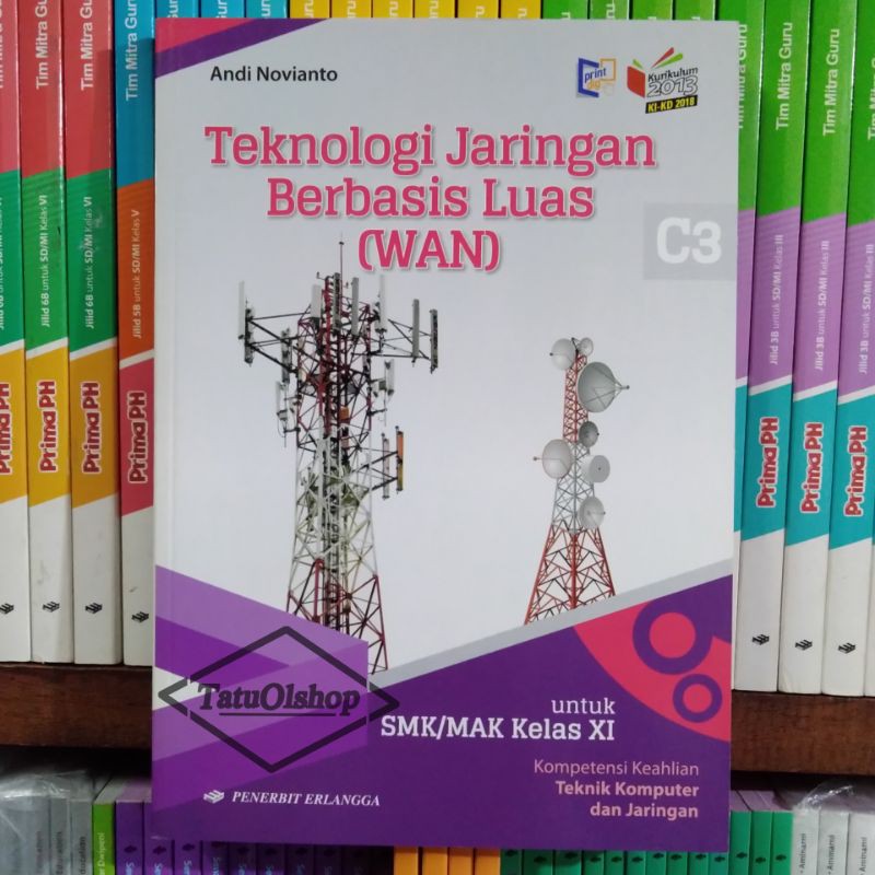 Jual Buku Teknologi Jaringan Berbasis Luas WAN SMK Kelas 11 XI 2 KIKD