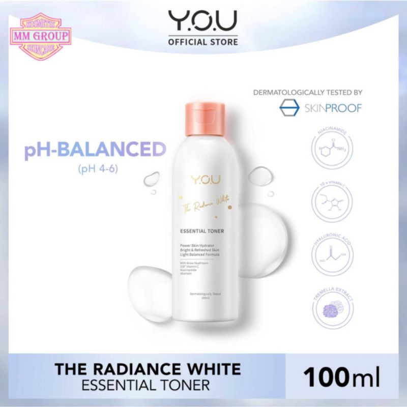 Jual You The Radiance White Series Nourishing Serum Essential Toner