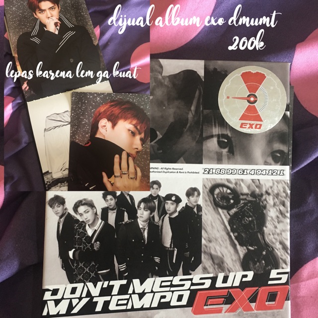 Jual Album Exo Dont Mess Up My Tempo Allegro Version Shopee Indonesia