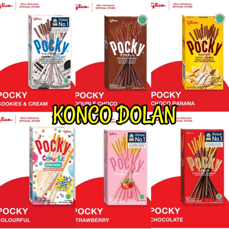 Jual GLICO POCKY BISKUIT STIK Shopee Indonesia