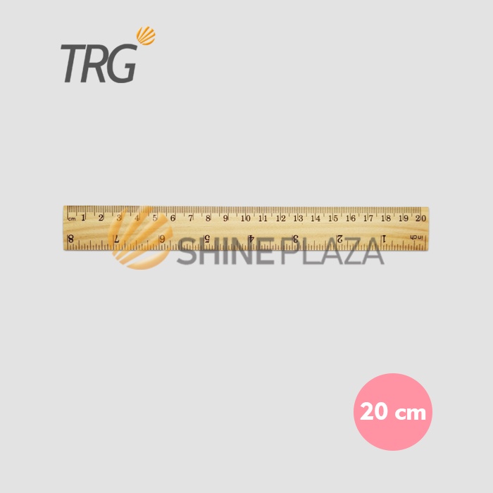 Jual Penggaris Kayu Cm Trg Wooden Ruler Cm Trg Shopee Indonesia