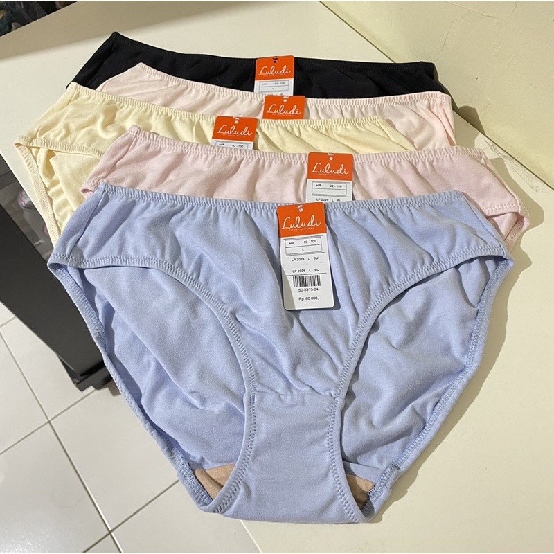 Jual Luludi By Wacoal Midi Panty Basic Sale Katun Lp Celana