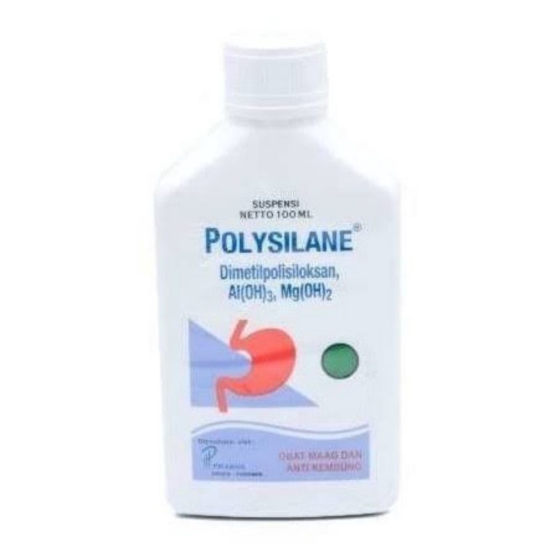 Jual Polysilane Suspensi Ml Obat Maag Anti Kembung Shopee Indonesia