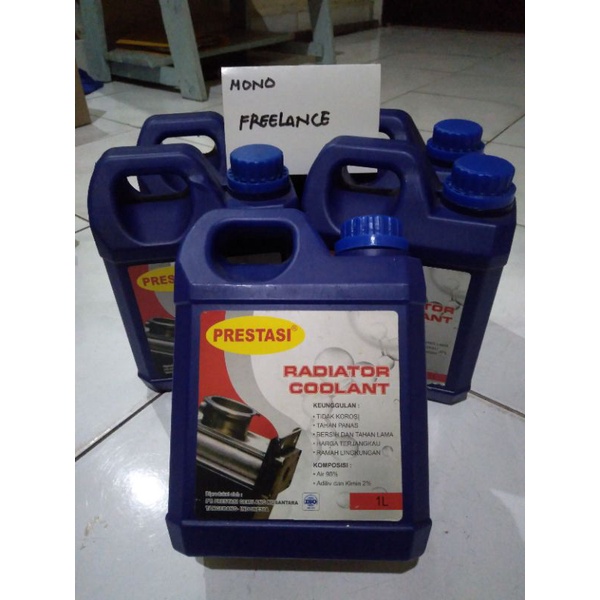 Jual Air Radiator Coolant Coolent Motor Mobil L Liter Ml Prestasi