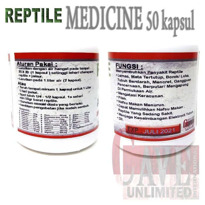 Jual Reptile Medicine Obat Vitamin Suplemen Reptil Torto Kura Kura