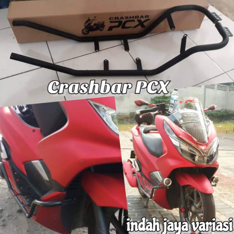 Jual Tubular Crashbar Pcx Lokal Dan Pelindung Body Shopee