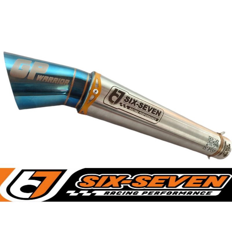 Jual Six Seven Original Exhaust Canister Only Universal Conical Big