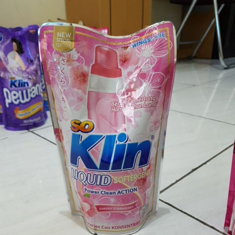 Jual Soklin Deterjen Cair So Klin Liquid Detergent Cair Ml Ml